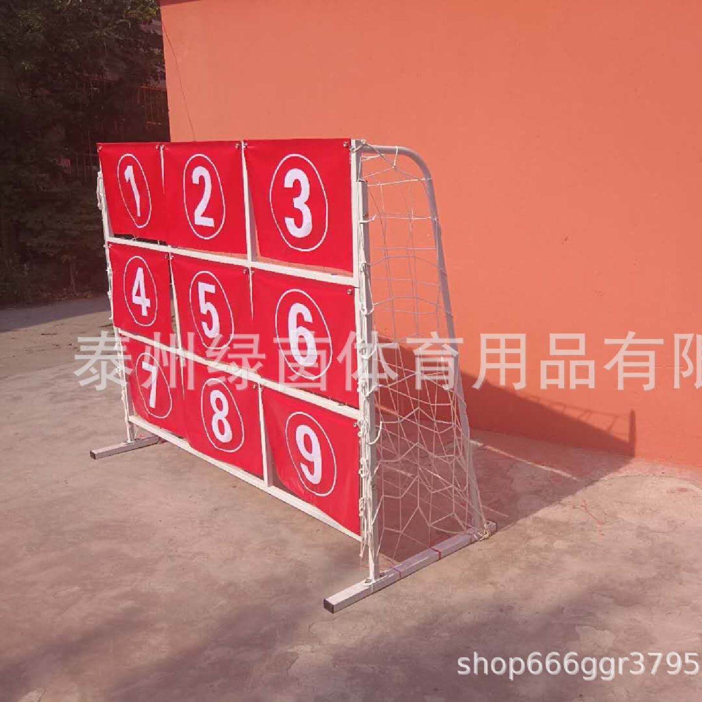厂家直供趣味九宫格球门足球训练器足球推射训练定位射门精准定位