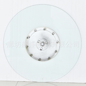 定制钢化玻璃转盘餐桌圆盘餐桌转盘圆桌酒店大圆桌转盘玻璃转盘