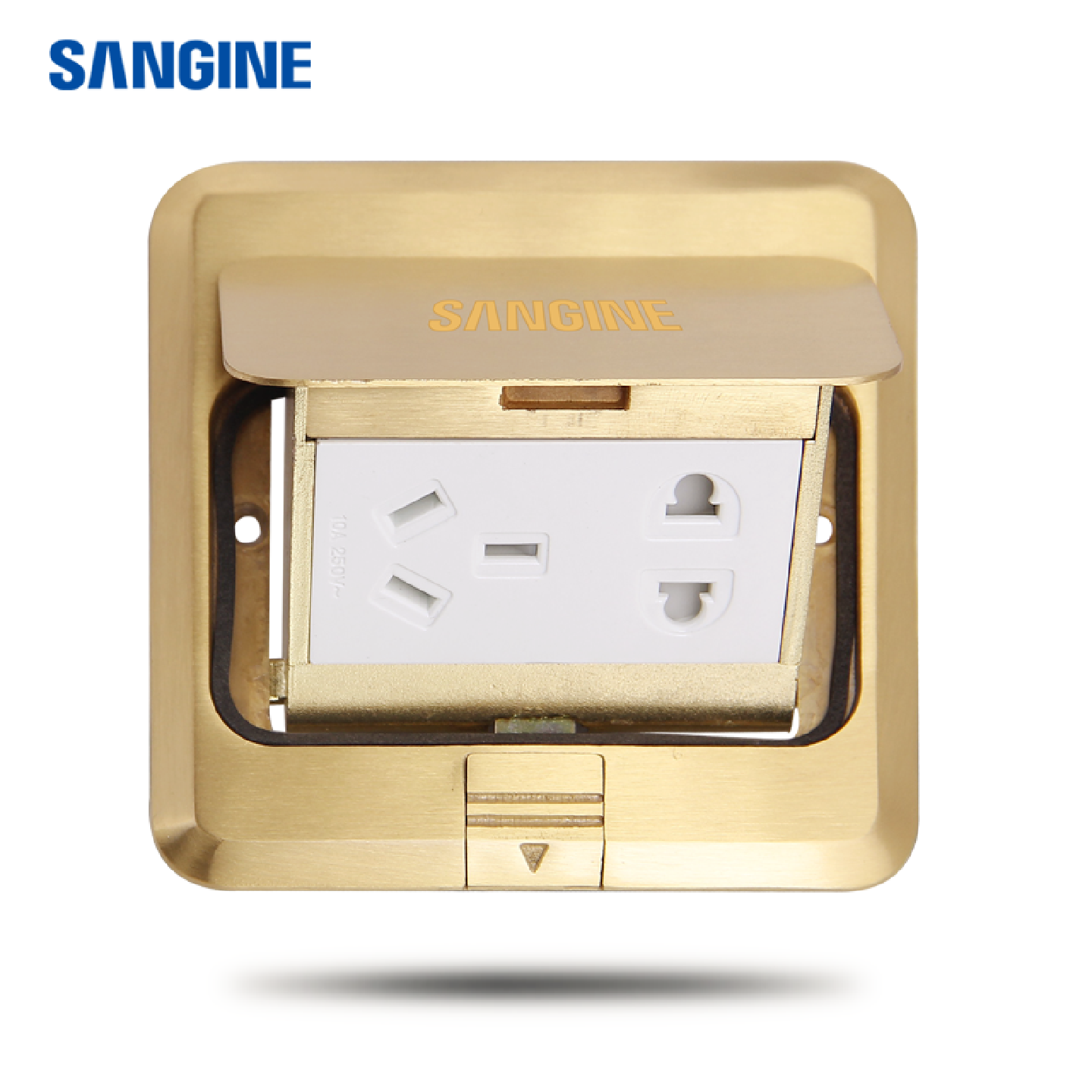 国际电工地插全铜防水多功能六孔五孔电源插座地面地板插座送底盒,电子/电工,地插,淘宝优惠券,粉丝福利购,淘宝优惠卷