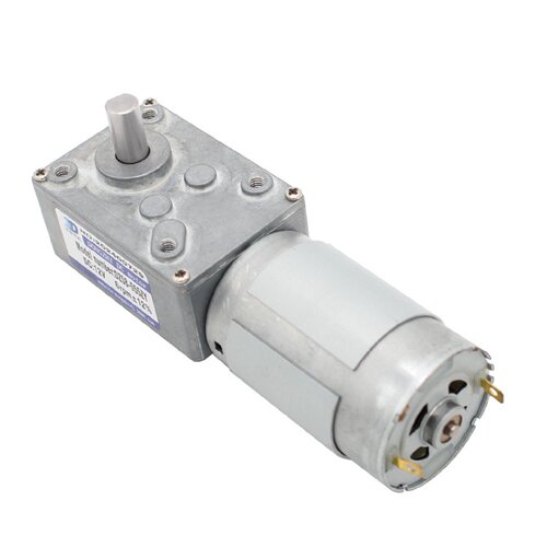 DZ5840-555涡轮蜗杆直流减速电机自锁大扭力正反转12V24V减速