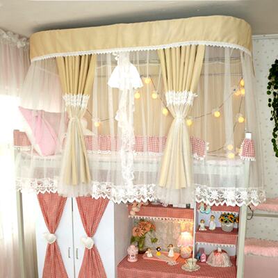 宿舍遮光床帘学生上铺下铺专用窗帘桌帘高低床围帘子单人床遮挡帘