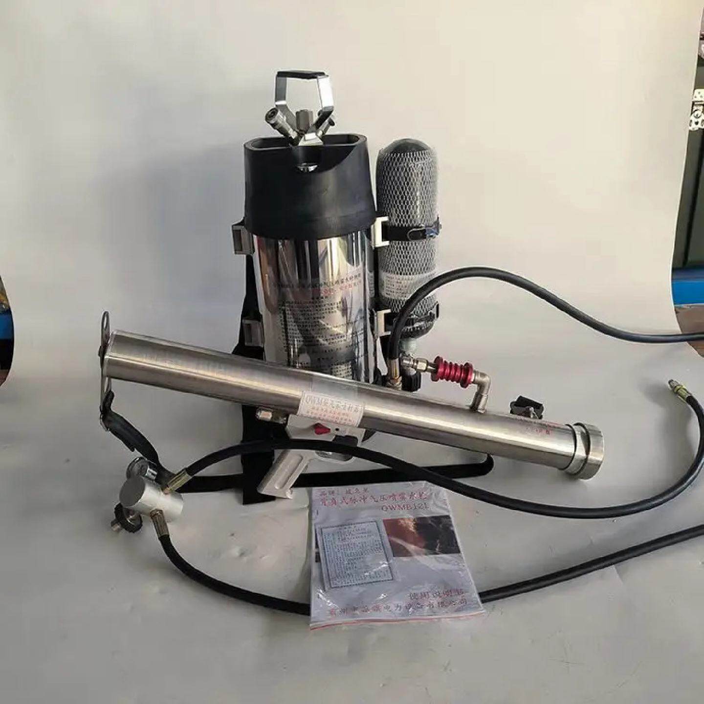 多用途背负式扑火器双动力高压灭火水枪矿用移动式推车灭火机