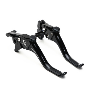 铝合金短款 552X改装 两二指刹车手把离合牛角杆 TRK552 适用贝纳利