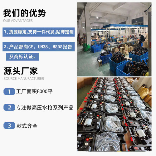 新款便携式锂电无线洗车机农用便携喷洒工具家用高压洗车水枪