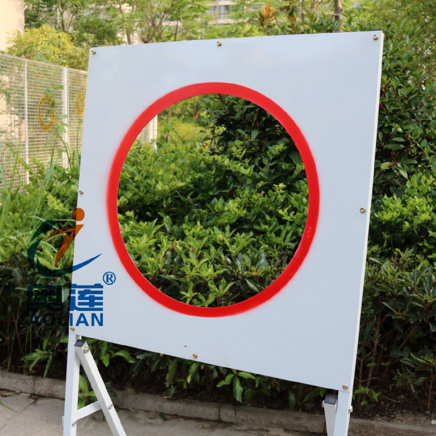 钢制可折叠型投掷靶体育器材投掷靶篮球训练投掷圈传球训练圈