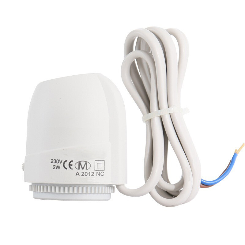 工厂直销 德菲地暖分水器配件电热执行器 分集水器控制开关常闭型