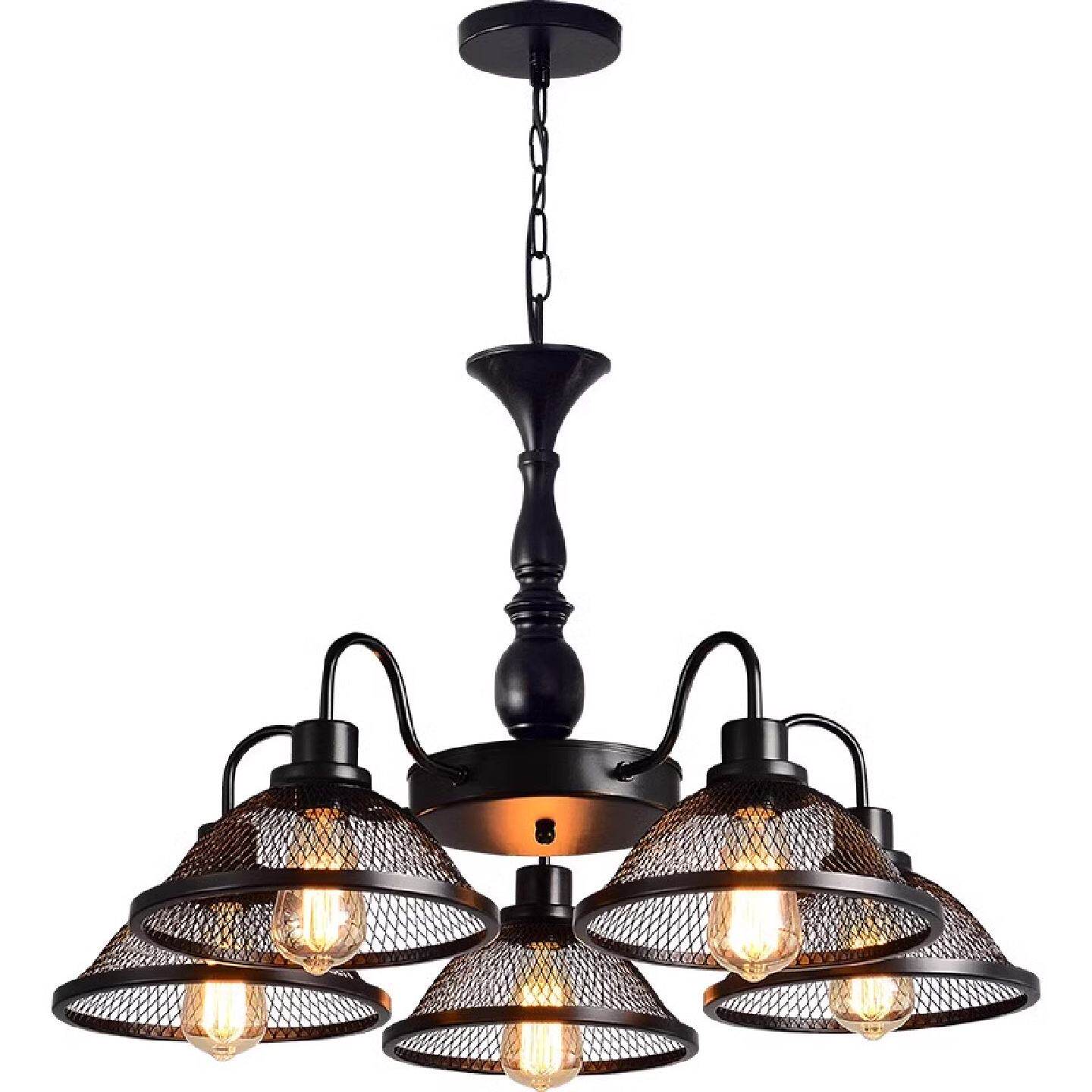 工业风复古创意个性酒吧餐厅咖啡厅装饰吊灯服装店火锅店铁艺吊灯