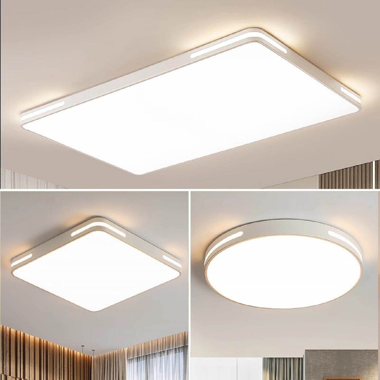 合众赢客厅灯吸顶灯大厅灯led卧室灯简约圆形主卧灯具镂空灯全屋