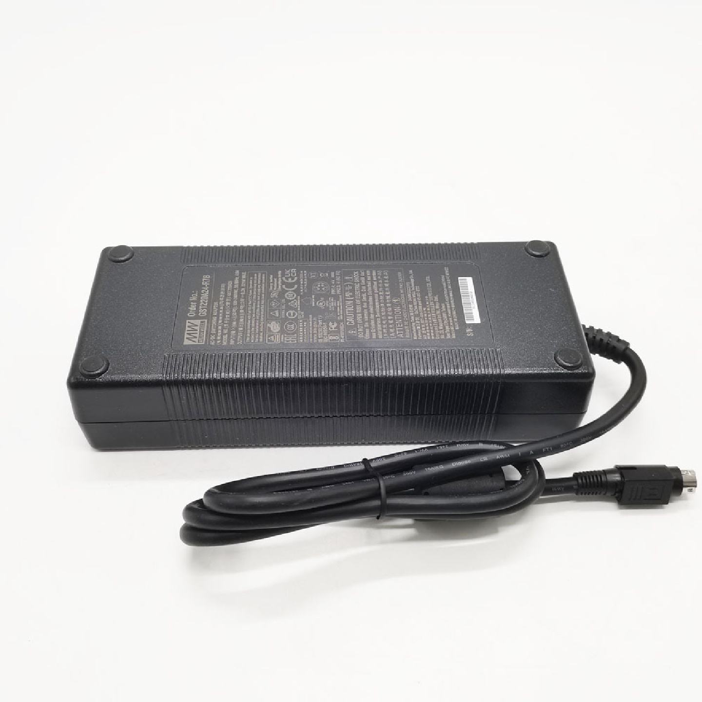 GST220A24-R7B/12/48台湾明纬开关电源24V9.1A适配器三插节能替代
