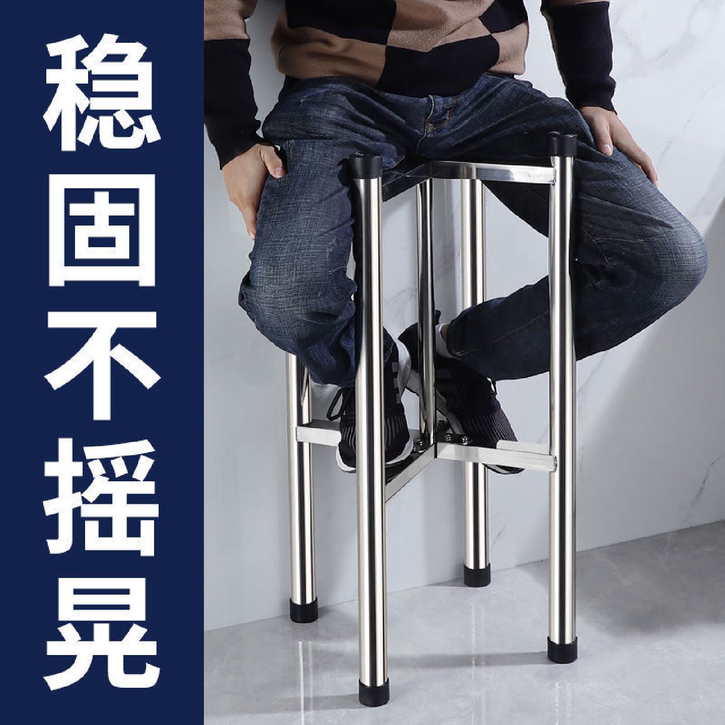 特厚菜板支架加厚不锈钢落地砧板架厨房一体收纳汤桶菜墩锅盖
