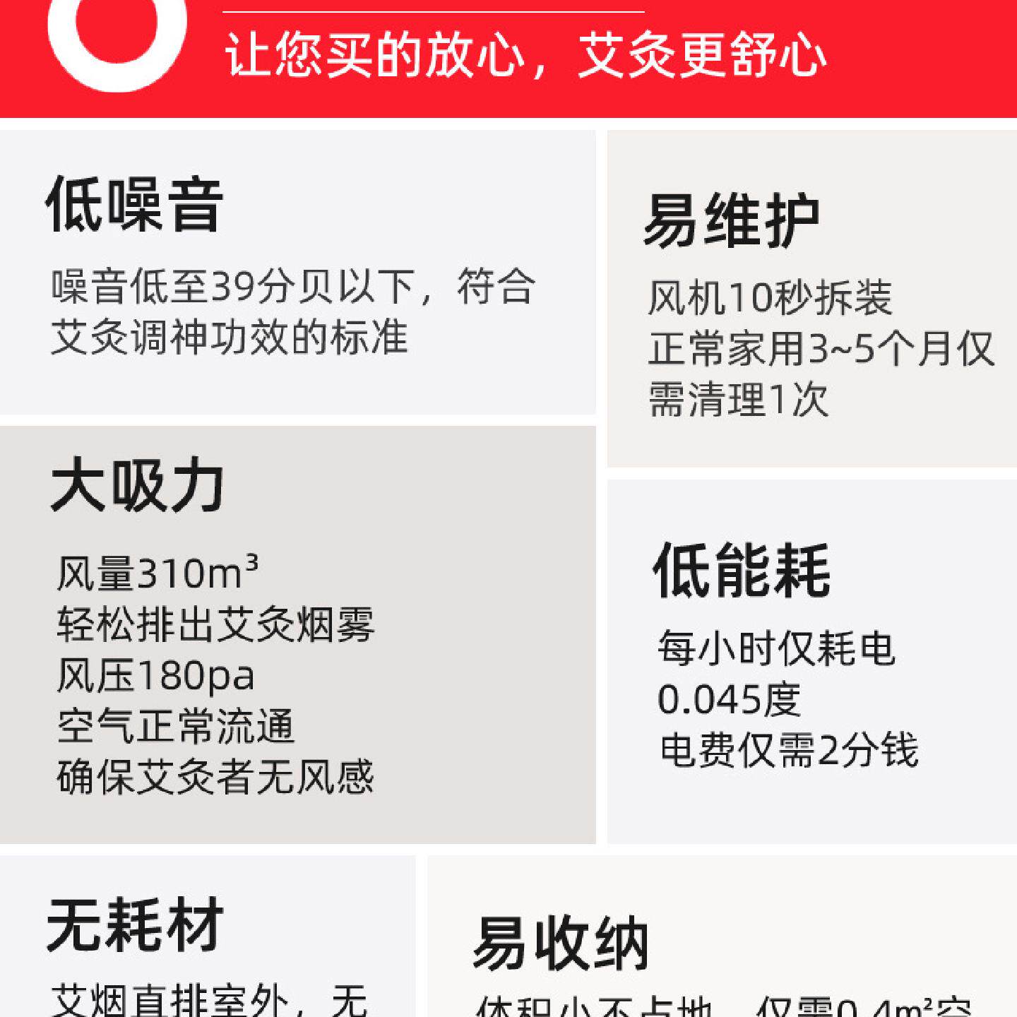 艾灸系统馆小型抽烟老牛家用吸烟支架艾灸排烟艾灸仪风机排风