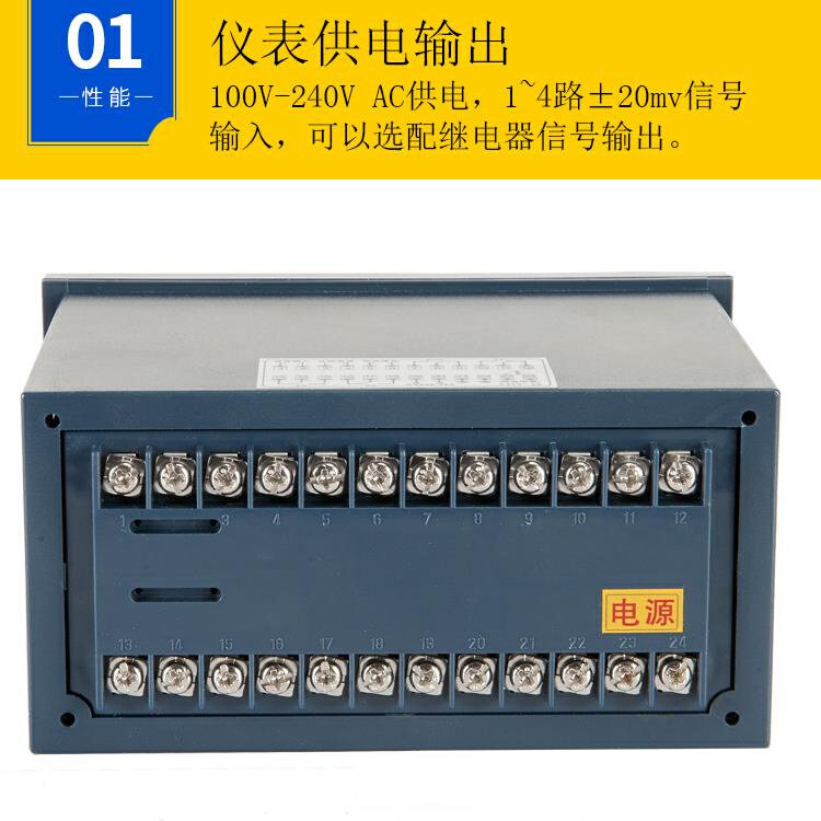 TY5S/A型五位双显测控仪表称重显示仪表继电器输出厂家