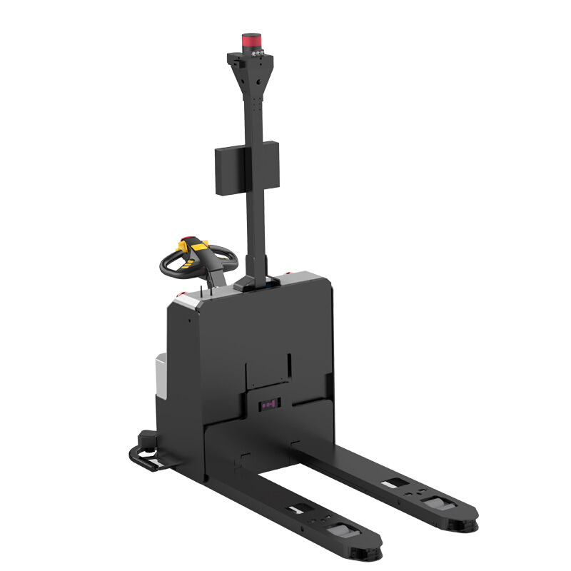 Reeman全自动叉车电动1.5T承重无人驾驶叉车搬运升降铲车拖车