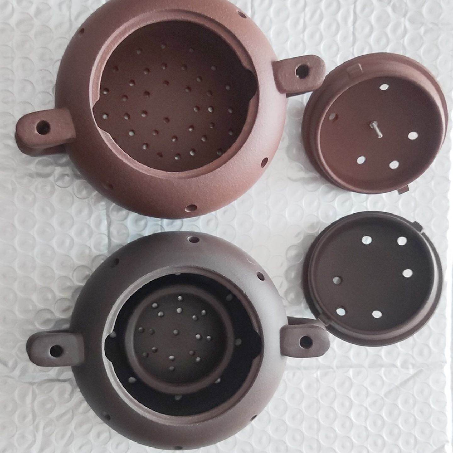 紫砂家用艾灸罐陶瓷小灸罐随身灸壶多功能小儿推拿宝宝儿童艾灸盒