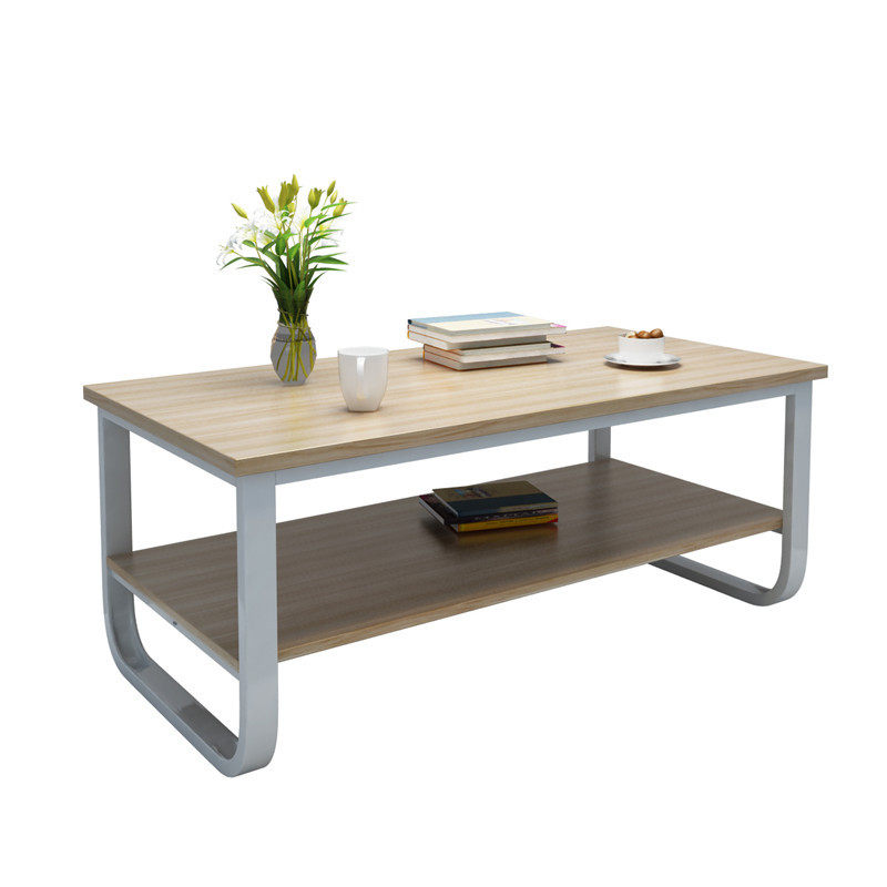 茶几长方形双层茶桌简约现代客厅出租屋茶台创意小桌子小型饭桌