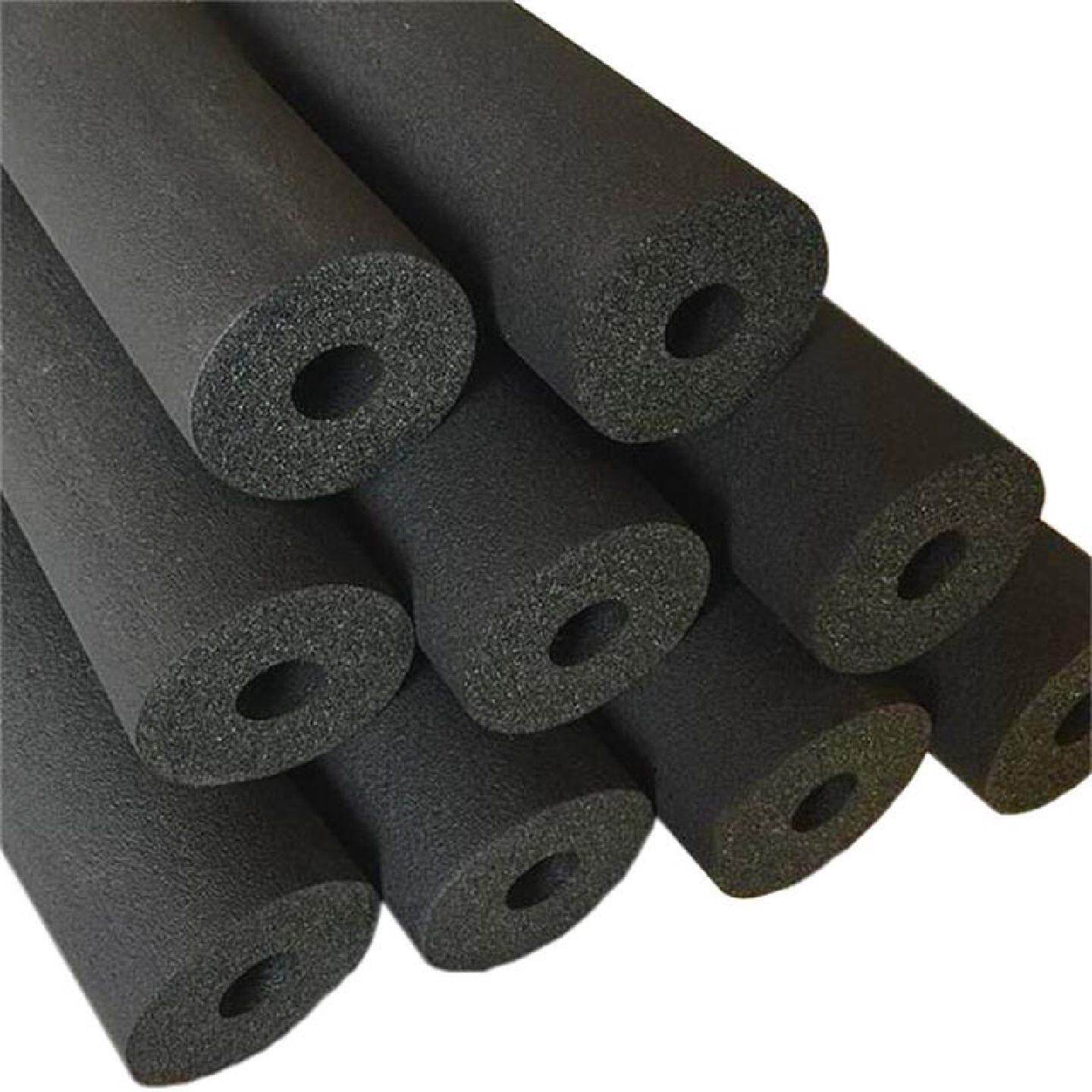 神州橡塑保温管B2级隔热吸音空调保温棉阻燃橡塑管价格