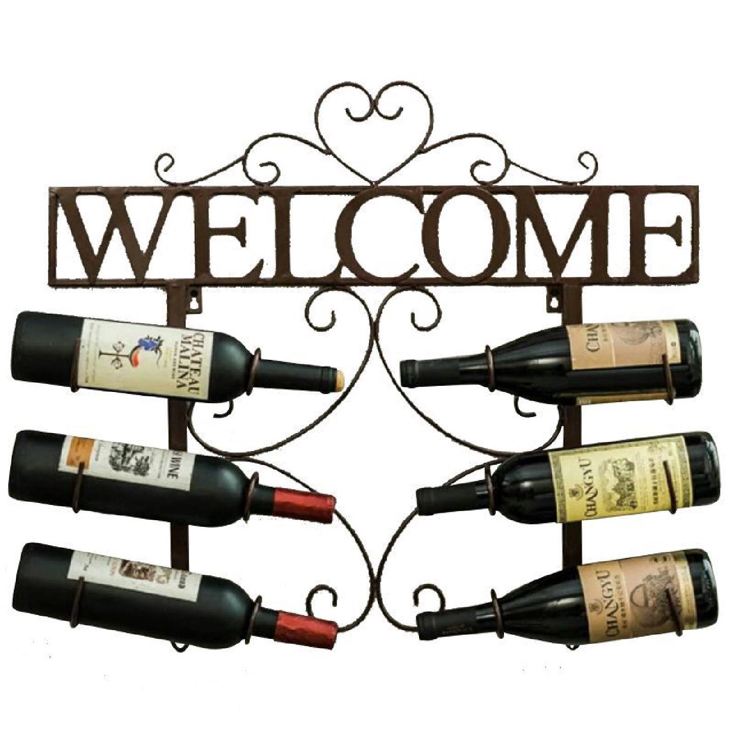 铁艺红酒架壁挂酒吧葡萄酒瓶架酒架子展示架墙上装饰winerack