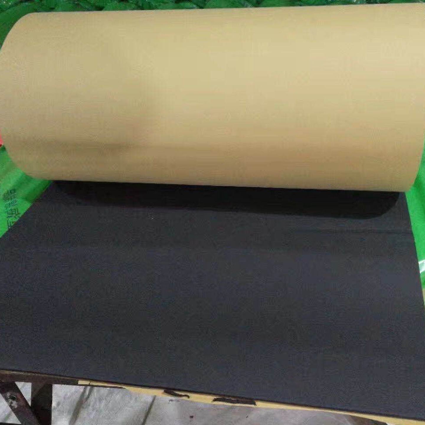 隔热棉铝箔自粘阻燃橡塑海绵屋顶保温棉水箱管道防冻隔音棉