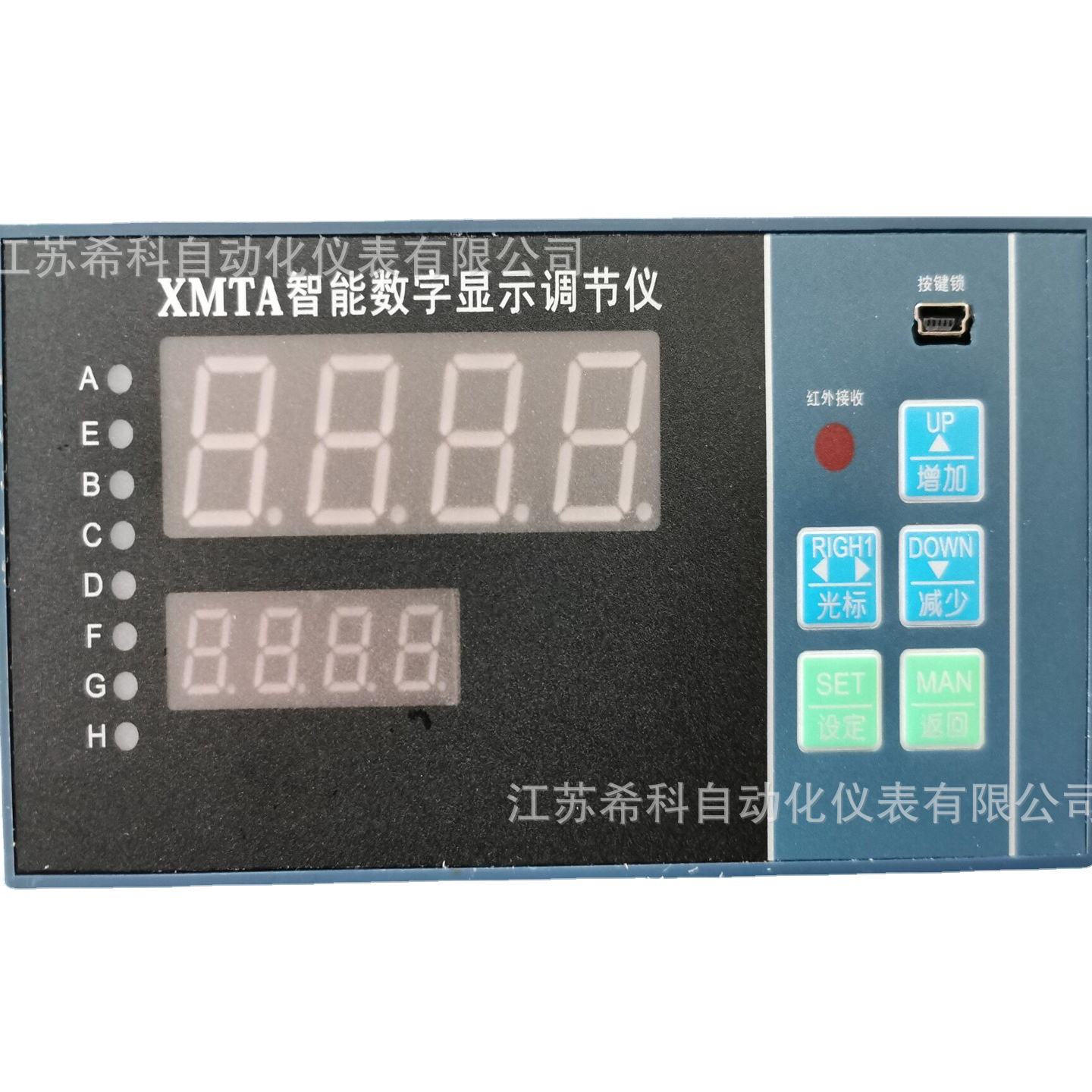 厂家供应XMTA-9512BP智能数显仪数显表数字显示调节仪双显
