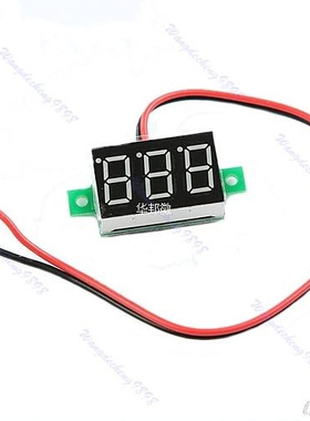 Mini LED DC2.5-30V Red Volt Voltage Meter Display Digital Vo