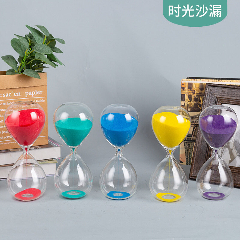 水滴沙漏30分钟计时家居桌面摆件毕业生日节日礼物商务旅游礼品