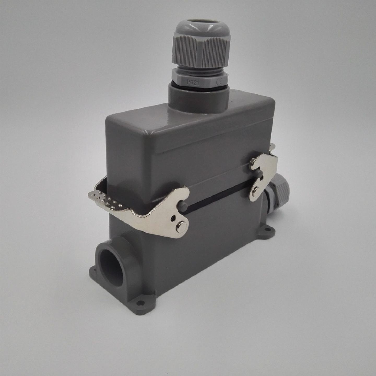 重载连接器热流道模具接插件矩形工业航空插头HDC-HE-024-4S
