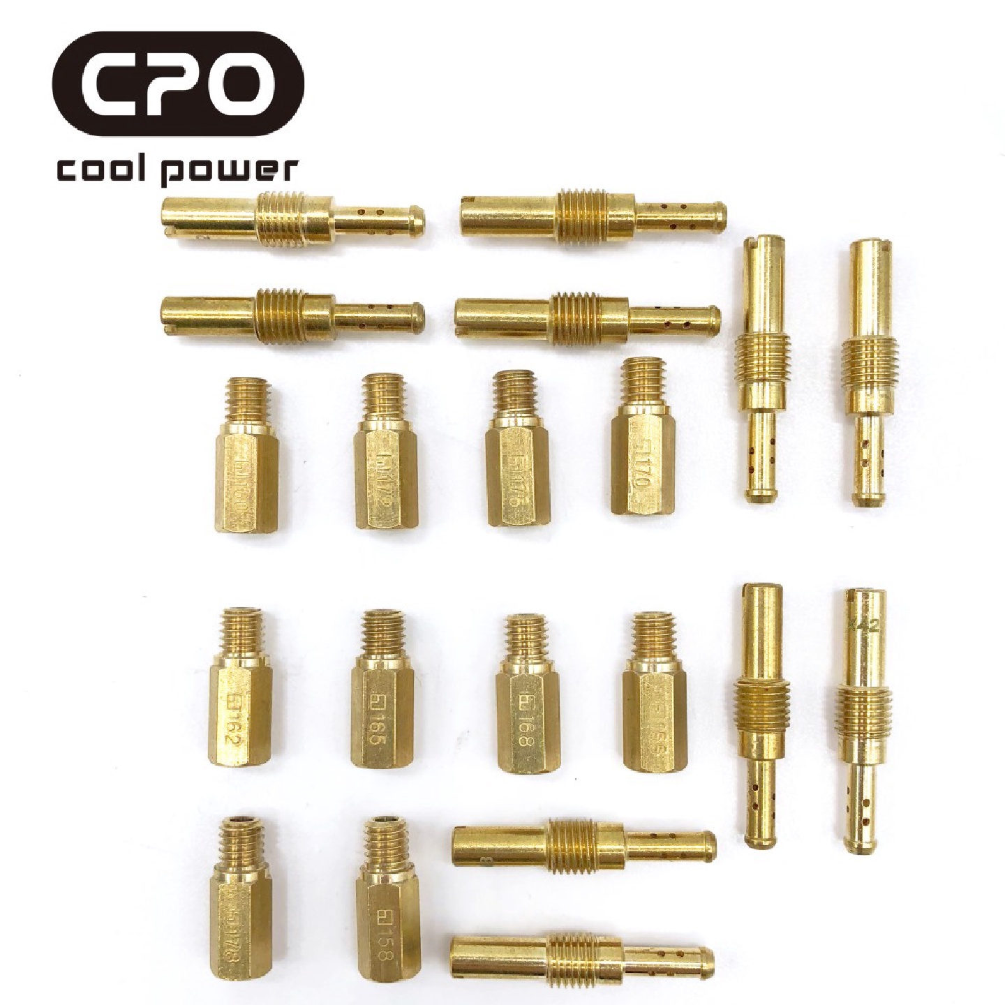 摩托车化油器喷油嘴pwk pe 改装配件 main jet 主喷嘴 怠速量孔