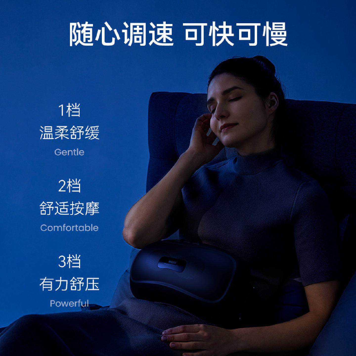 揉腹仪揉肚子神器电动腹部按摩器肠胃蠕动全自动揉捏机电加热经络