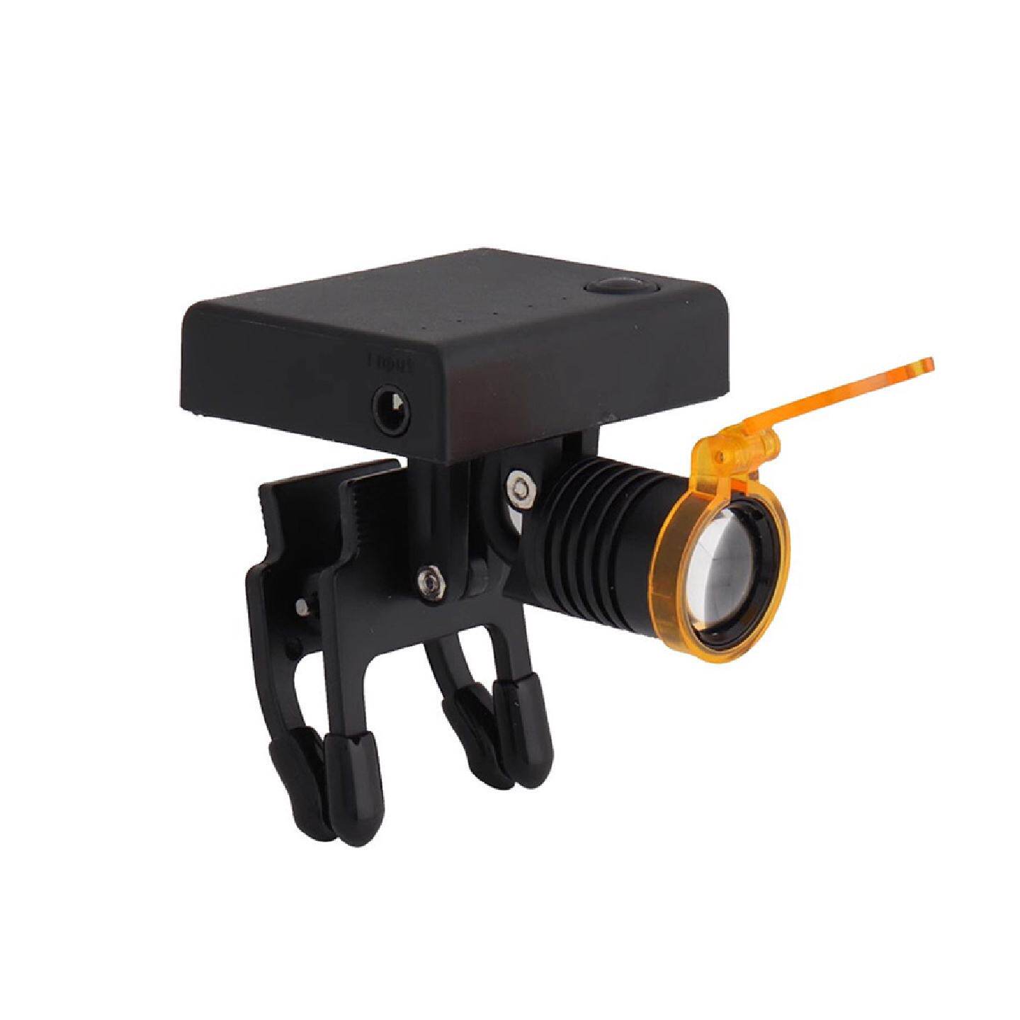 牙科医用放大镜头灯led聚光强可夹式无线耳鼻喉齿科口腔护理工具