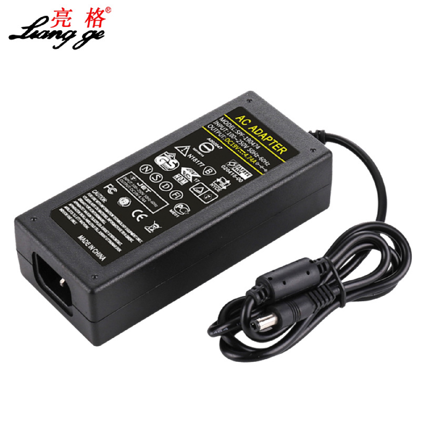 电源适配器19V4.74A笔记本充电器显示器电源直流稳压供电90W功率