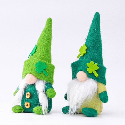 Swedish Gnome Patricks Day Stuffed Gnome Plush Doll Swedish