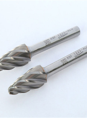 PFERD 德国马圈硬质合金火焰型旋转锉刀 RBF 1225/6 ALU-SZ 5Z