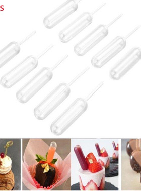 50Pcs/set Ice Cream Jelly Milkshake Droppers raw Dropper F