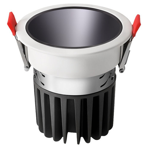 中山普瑞光源防眩筒灯窄边嵌入式天灯全光谱护眼过道客厅无灯