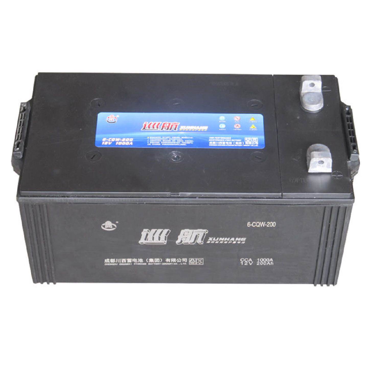 巡航蓄电池6-CQW-200用于船舶蓄电池配套柴油发电机组用电瓶