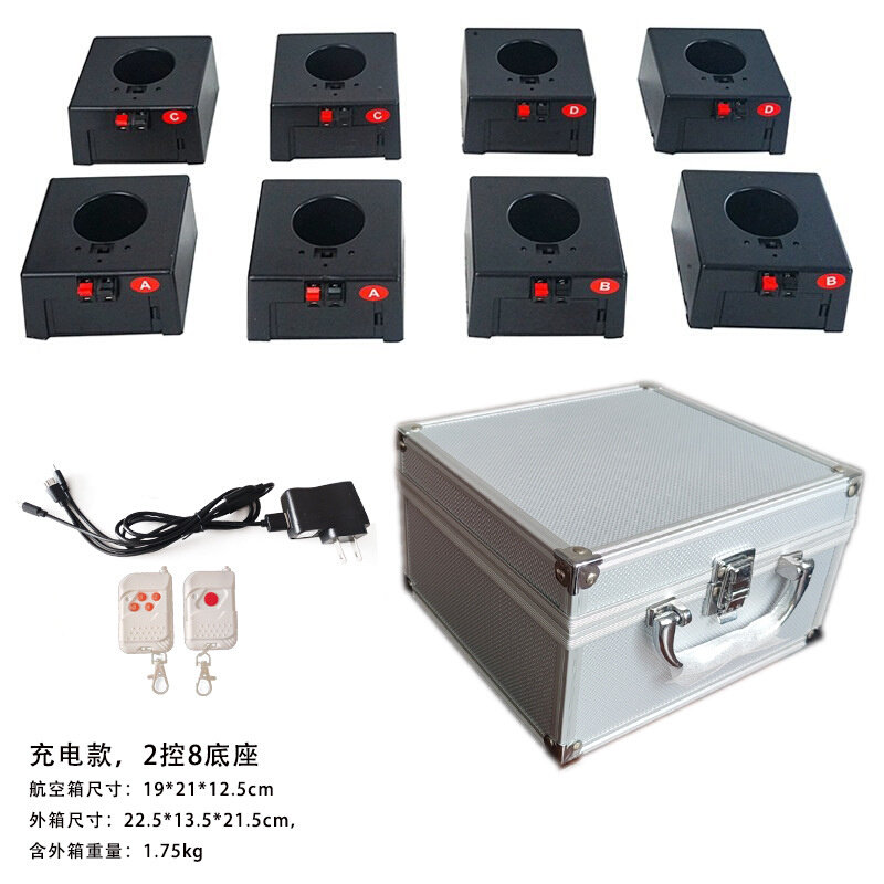 跨境舞台布置道具冷烟火电子控制器冷焰火点火器喷泉瀑布派对装饰