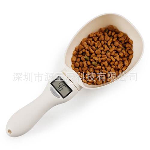 宠物量杯猫粮狗粮电子秤投食计量勺秤铲子科学喂养勺子秤