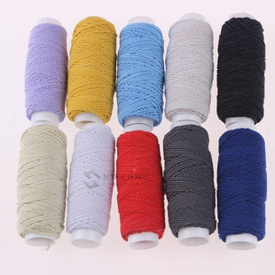 Colorful Elastic Thread Set 10Roll/Set Industrial Sewing Mac