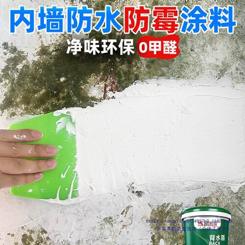 内墙防水防霉涂料墙面反碱处理地下室内防潮材料背水面墙壁防渗水