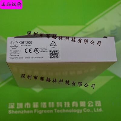 O6T200O6T-FPKG德国IFM易福门光电传感器