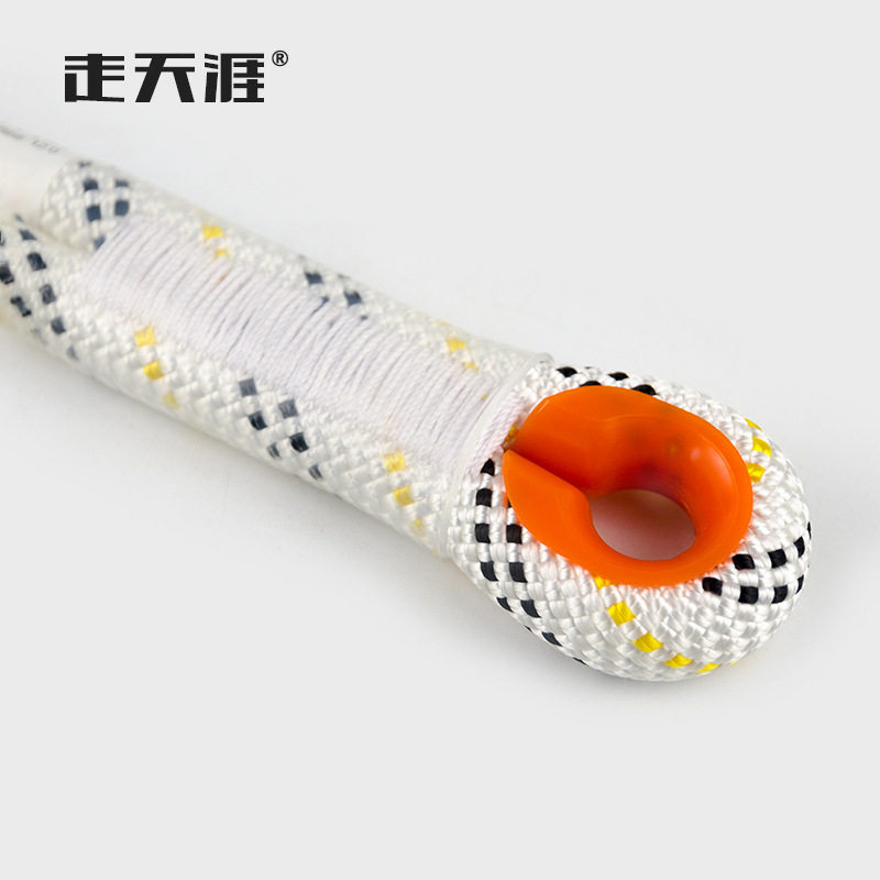 走天涯登山绳攀岩速降绳户外救援高空作业静力绳电力牵引8mm