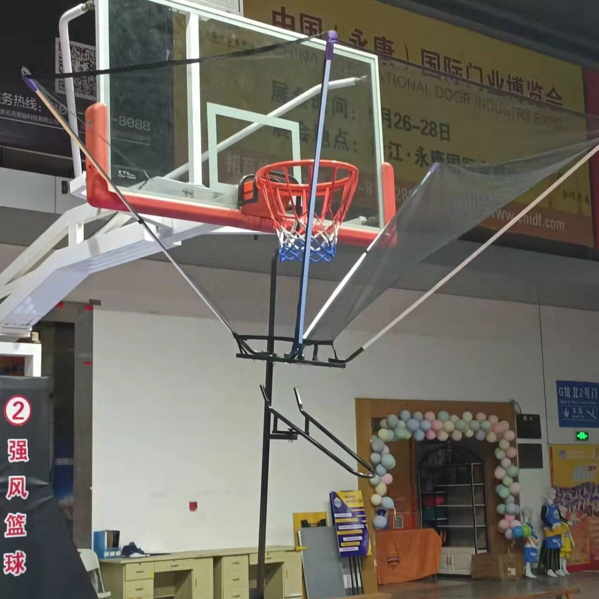 移动升降篮球投篮训练器发球机投球投篮练习器三分球免捡球投篮