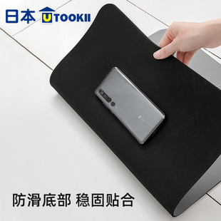 厨房台藻泥沥水台垫面吸水防污桌垫家用杯碗碟干燥垫防滑吧硅垫子