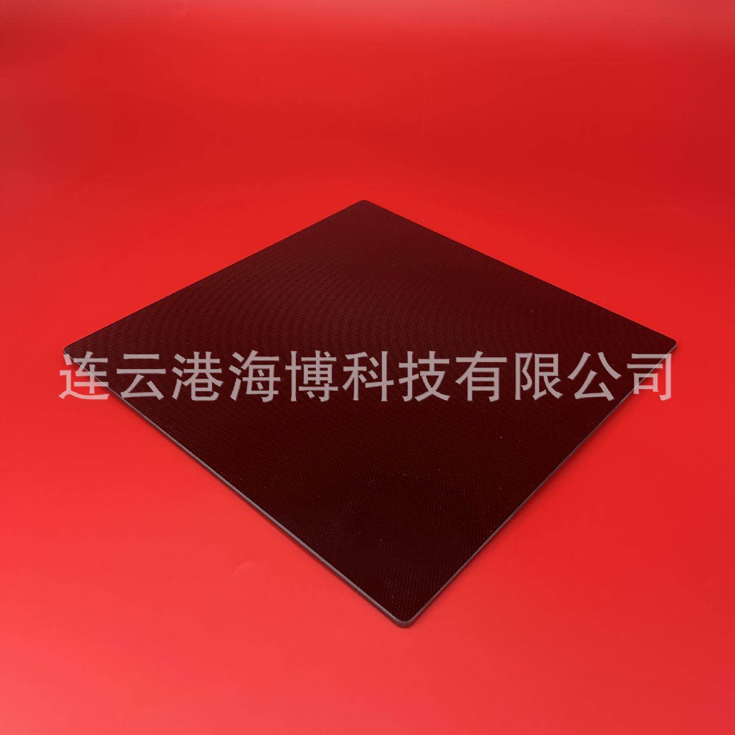 尺寸可定耐高温微晶玻璃面板黑色微晶玻璃片