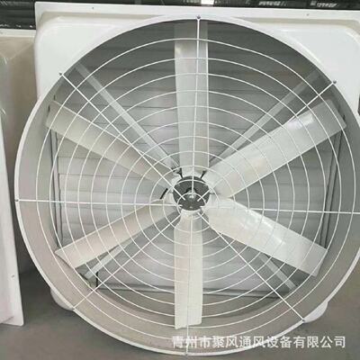 源头厂家玻璃钢负压风机工业风机车间排风扇排轴流风机养殖风机
