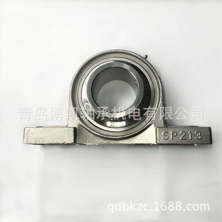 带座外球面轴承SUCP306内径30mm水中可用SUC306+SP207轴承座