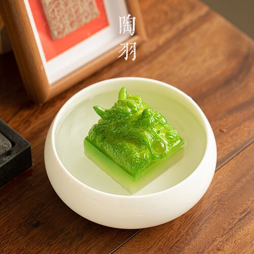 热销龙印变色茶宠中式p龙年茶宠摆件客厅茶桌茶盘装饰品功夫茶具