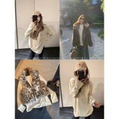 LIL 慵懒百搭t恤保暖内搭 宽松打底衫 CHER 超好穿天丝磨毛圆领长袖