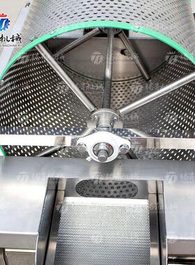 大型洗菜线作业 线双涡业流清洗 气泡洗菜作486线 滚桶隔渣清洗