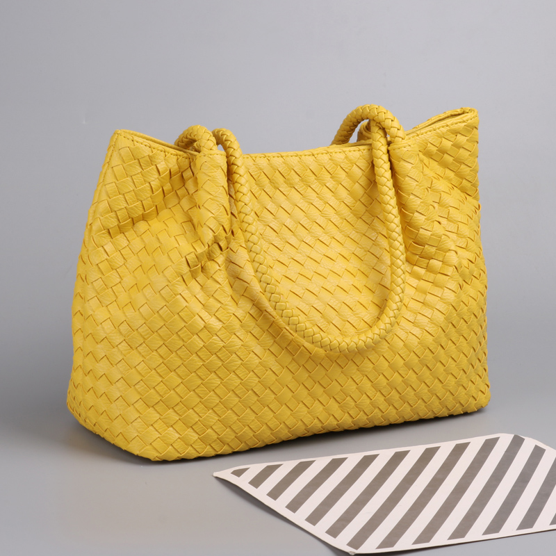 大包包编b织女包2021新款大容量手提斜挎包大气通勤简约时尚单肩